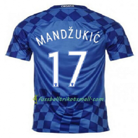 Fußballtrikots Kroatien MANDZUKIC Auswärts-trikot Euro 2016
