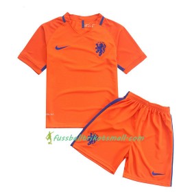 Fußballtrikots Niederlande Kinder 2016-2017 Kurzarm Heimtrikotsatz kaufen