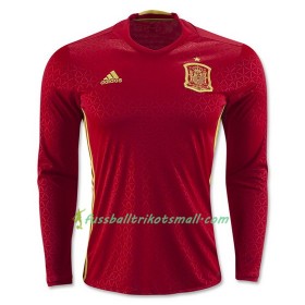 Fußballtrikots Spanien Heimtrikotsatz Euro 2016 Langarm