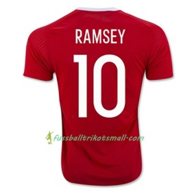 Fußballtrikots Wales RAMSEY Heimtrikotsatz Euro 2016