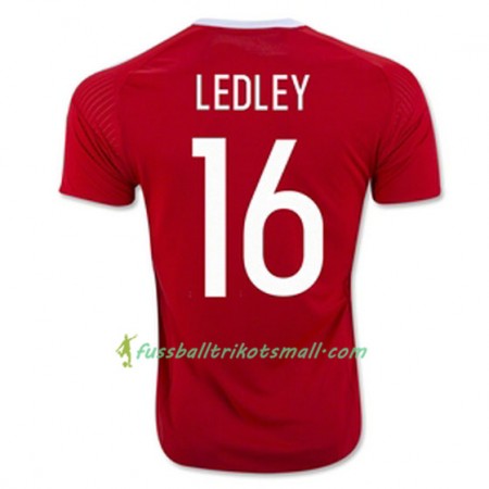 Fußballtrikots Wales LEDLEY Heimtrikotsatz Euro 2016