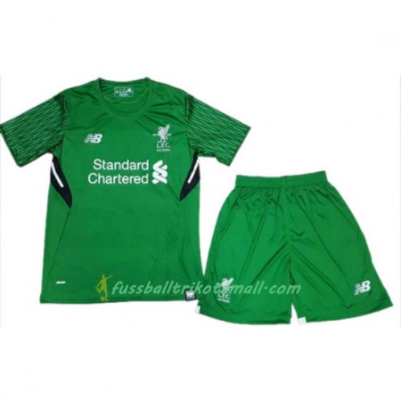 Fußballtrikots Liverpool Kinder Torwart 2017-2018 Kurzarm Heimtrikotsatz kaufen