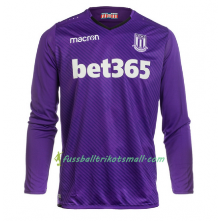 Fußballtrikots Stoke City Torwart 2017-2018 Langarm Heimtrikotsatz kaufen
