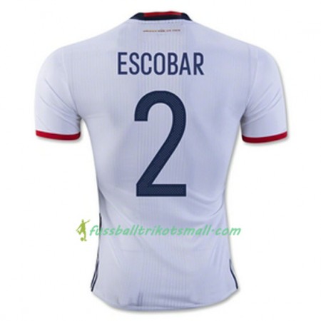 Fußballtrikots Kolumbien ESCOBAR 2016-2017 Kurzarm Heimtrikotsatz kaufen