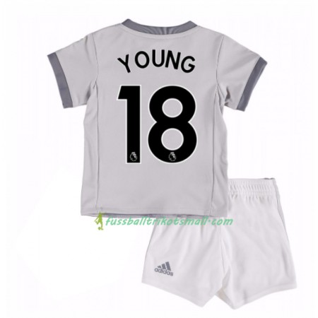 Fußballtrikots Manchester United Ashley Young 18 Kinder 2017-2018 Kurzarm Ausweichtrikot kaufen