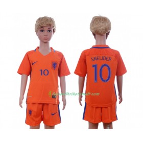 Fußballtrikots Niederlande Sneijder 10 Kinder 2016 Kurzarm Heimtrikotsatz kaufen