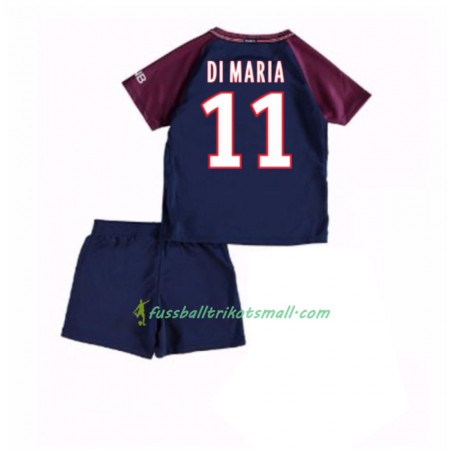 Fußballtrikots PSG Angel Di Maria 11 Kinder 2017-2018 Kurzarm Heimtrikotsatz kaufen