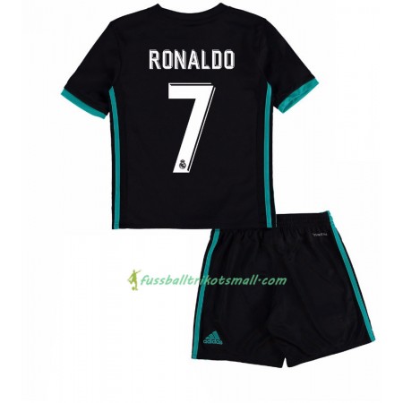 Fußballtrikots Real Madrid Cristiano Ronaldo 7 Kinder 2017-2018 Kurzarm Auswärts-trikot kaufen