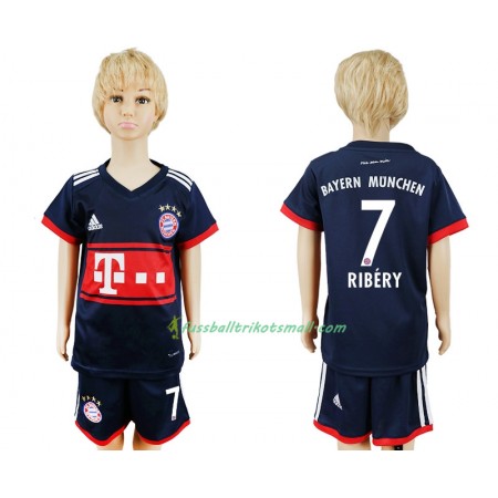 Fußballtrikots FC Bayern München Franck Ribery 7 Kinder 2017-2018 Kurzarm Auswärts-trikot kaufen