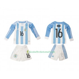 Fußballtrikots Argentinien Rojo 16 Kinder 2016 Langarm Heimtrikotsatz kaufen