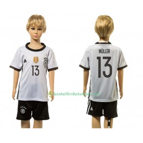 Fußballtrikots Deutschland Muller 13 Kinder 2016 Kurzarm Heimtrikotsatz kaufen