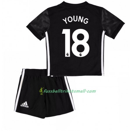 Fußballtrikots Manchester United Ashley Young 18 Kinder 2017-2018 Kurzarm Auswärts-trikot kaufen