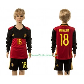 Fußballtrikots Belgien Nainggolan 18 Kinder 2016 Langarm Heimtrikotsatz kaufen