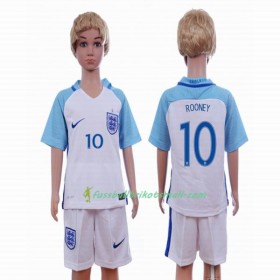 Fußballtrikots England Wayne Rooney 10 Kinder 2016 Kurzarm Heimtrikotsatz kaufen