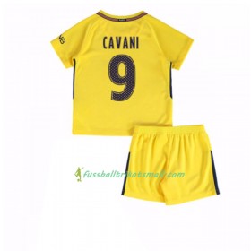 Fußballtrikots PSG Edinson Cavani 9 Kinder 2017-2018 Kurzarm Auswärts-trikot kaufen