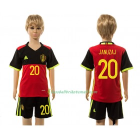Fußballtrikots Belgien Januzaj 20 Kinder 2016 Kurzarm Heimtrikotsatz kaufen