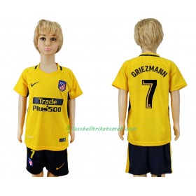 Fußballtrikots Atlético Madrid  Antoine Griezmann 7 Kinder 2017-2018 Kurzarm Auswärts-trikot kaufen