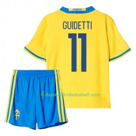 Fußballtrikots Schweden Guidetti 11 Kinder 2016 Kurzarm Heimtrikotsatz kaufen