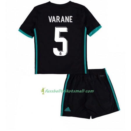 Fußballtrikots Real Madrid Raphael Varane 5 Kinder 2017-2018 Kurzarm Auswärts-trikot kaufen
