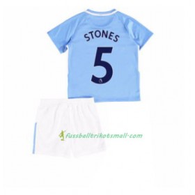 Fußballtrikots Manchester City John Stones 5 Kinder 2017-2018 Kurzarm Heimtrikotsatz kaufen