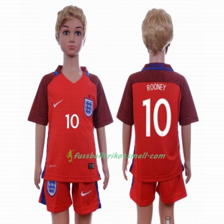 Fußballtrikots England Wayne Rooney 10 Kinder 2016 Kurzarm Auswärts-trikot kaufen