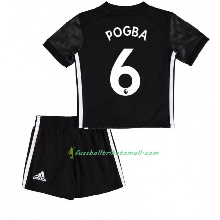 Fußballtrikots Manchester United Paul Pogba 6 Kinder 2017-2018 Kurzarm Auswärts-trikot kaufen