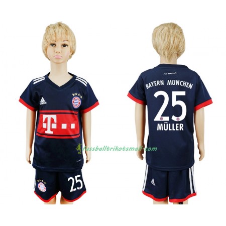 Fußballtrikots FC Bayern München Thomas Muller 25 Kinder 2017-2018 Kurzarm Auswärts-trikot kaufen